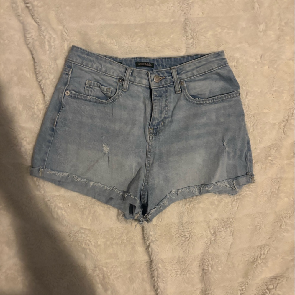 Target Light Blue Jean Shorts